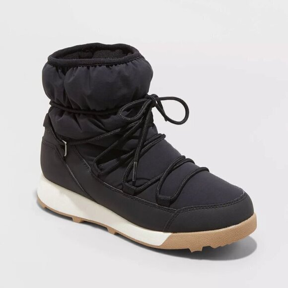 All in motion Women's Cara Winter black  Boots - Picture 1 of 3